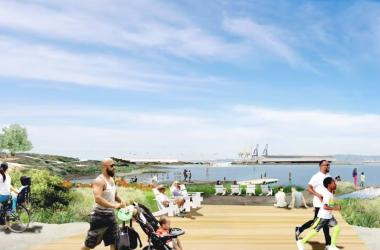 Rendering of the completed 900 Innes project