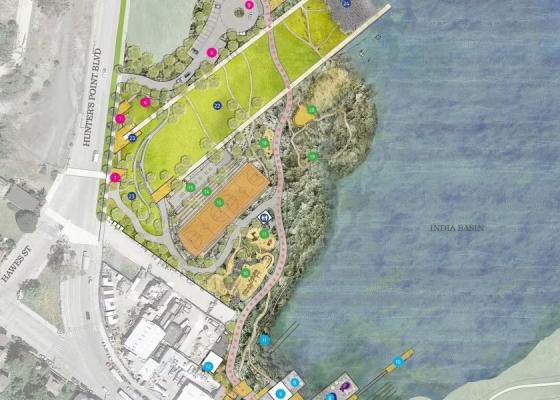 India Basin Waterfront Park design