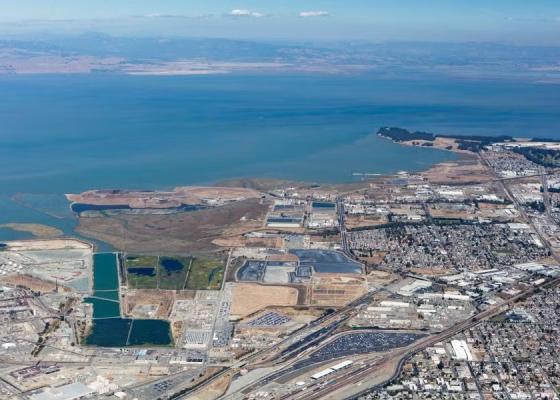 North Richmond Living Levee site