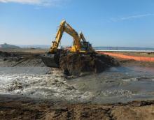 Levee Breach at Lower Walnut Creek
