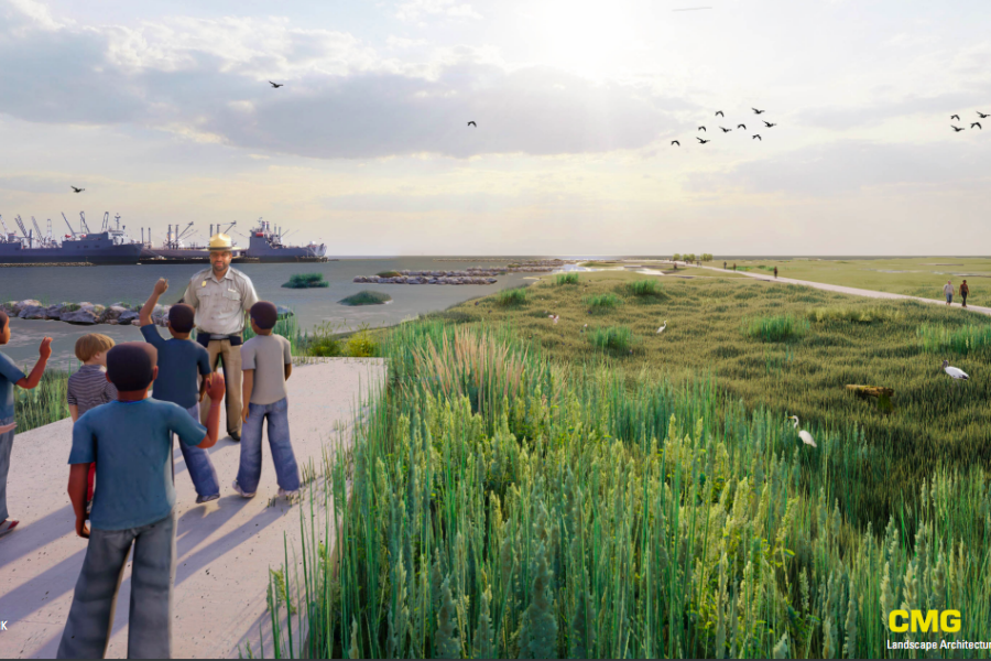 DePave Park Render photo: CMG, City of Alameda